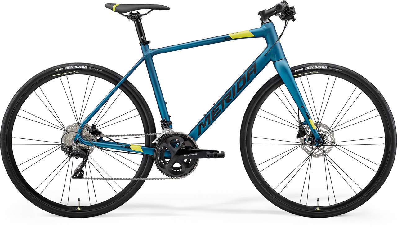 SPEEDER 400 MATT BLACK/GLOSSY BLACK XS 47CM